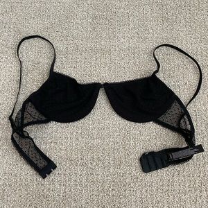 Black mesh Urban Ourfittees Bra